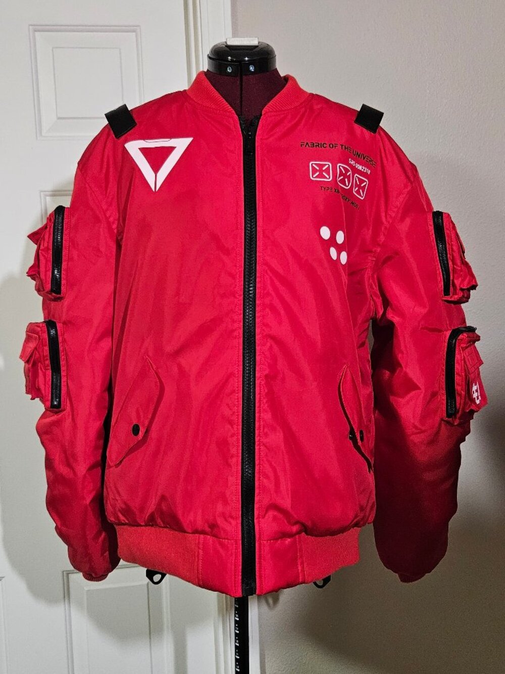 Cyberpunk/Fabric of the Universe bomber jacket size M/L